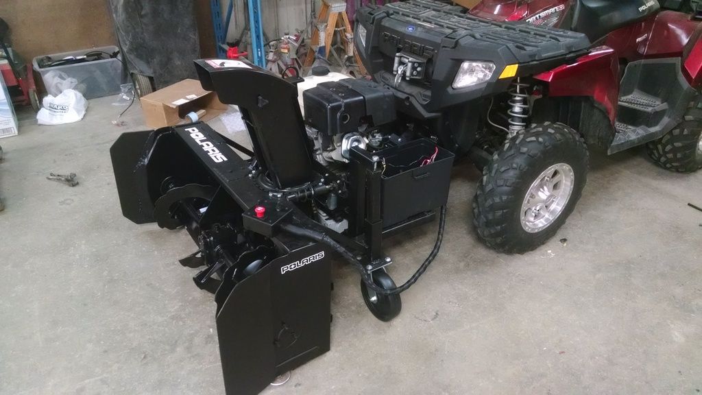 building a snowblower project Polaris ATV Forum